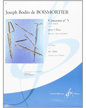 Concerto n° 5 en la majeur, op. 15 Visuel